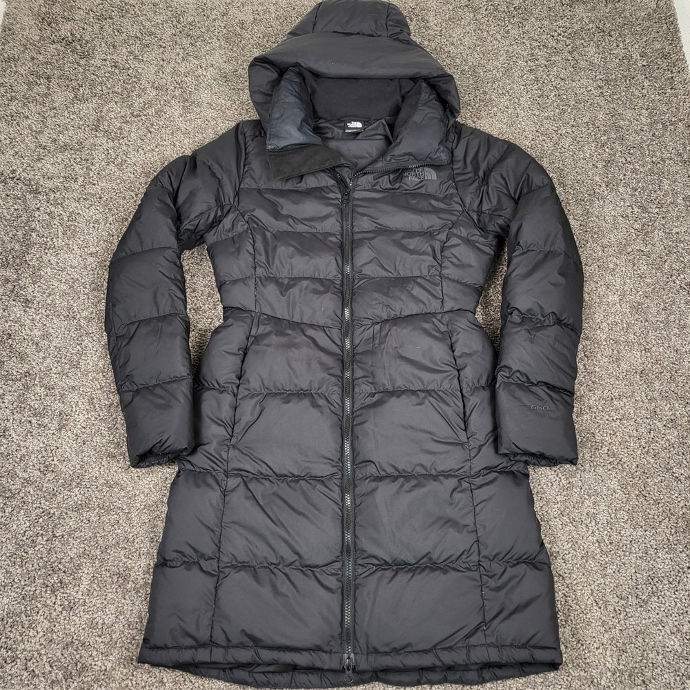 The North Face Women Metropolis Parka 550 Down Insulated Black Size Small